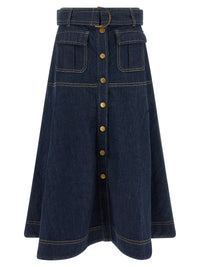 Thumbnail for Zimmermann Denim Skirt