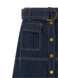 Thumbnail for Zimmermann Denim Skirt