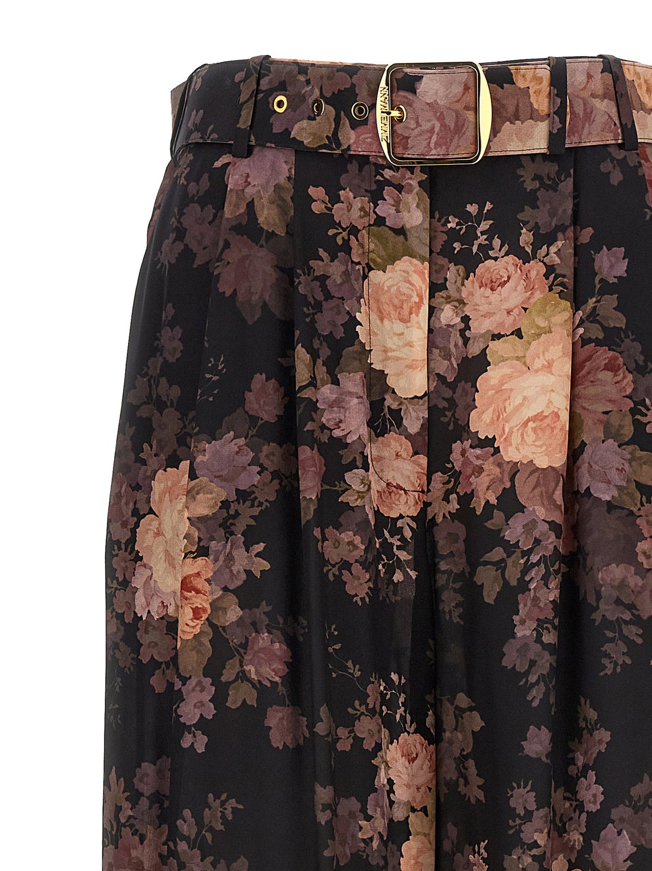 Zimmermann Illustration Tuck Pants