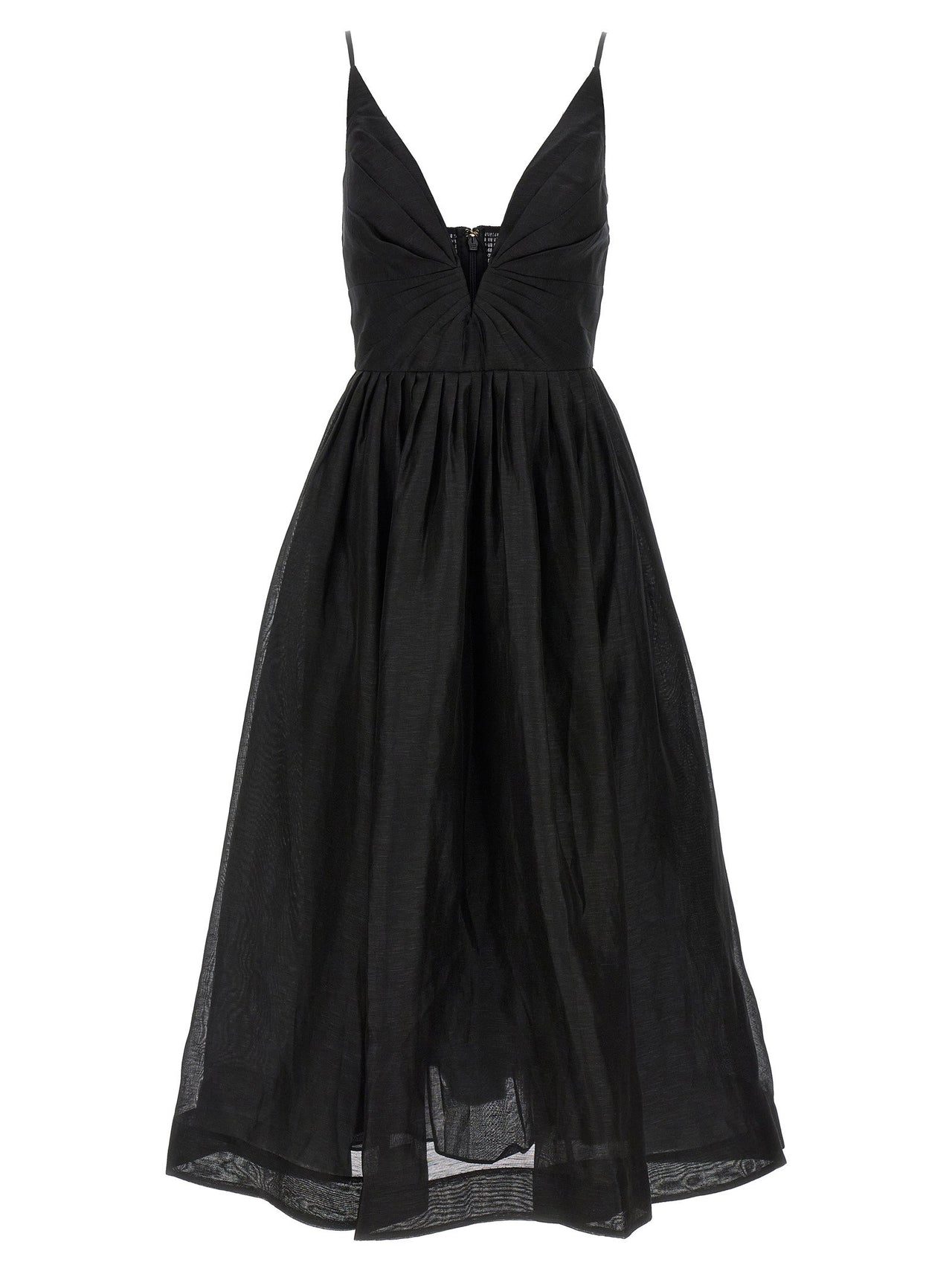 Zimmermann Illustration V Neck Midi Dress