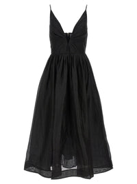 Thumbnail for Zimmermann Illustration V Neck Midi Dress