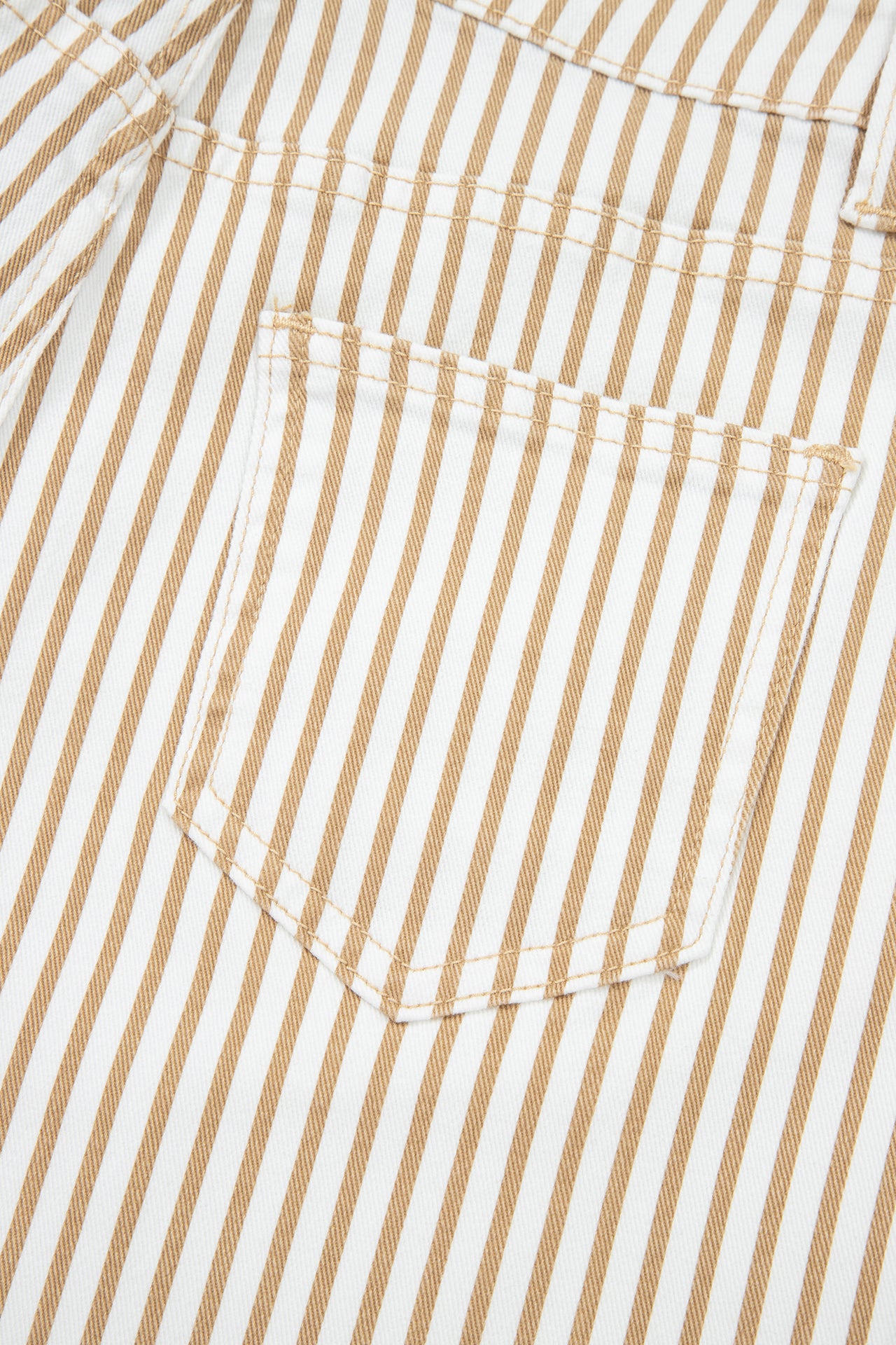 Violet Stripe Jean - Mustard