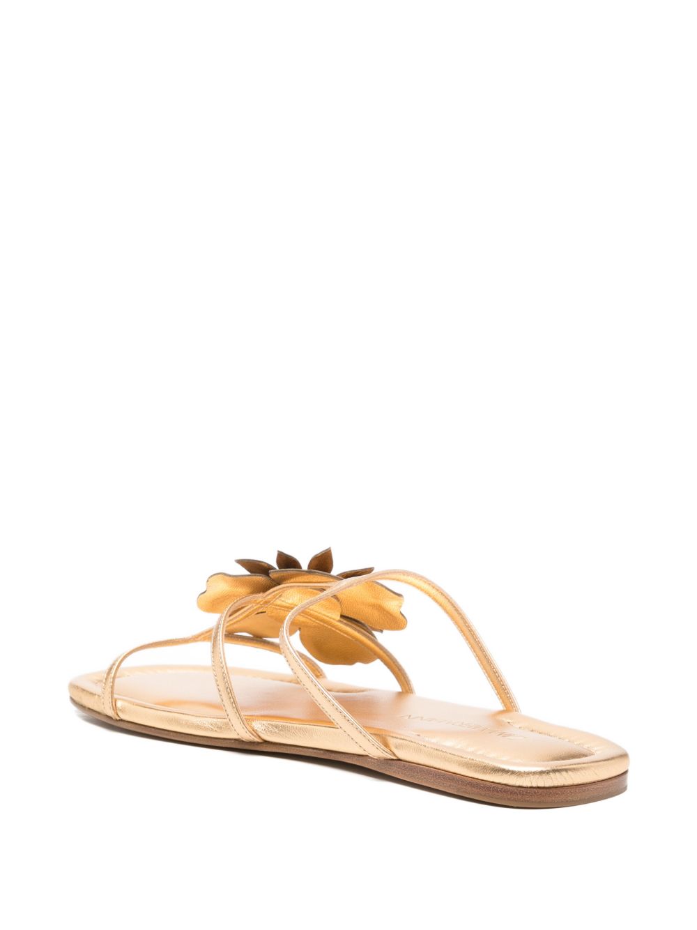 Zimmermann Belara Leather Slide Sandals