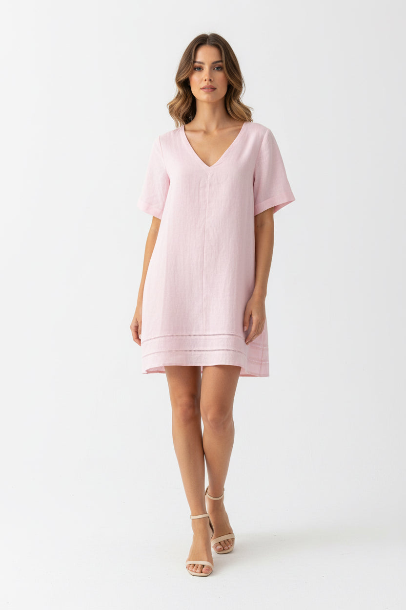 Jacinta Shift Dress -Pink