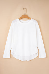 Thumbnail for Aria Knit Top - White