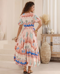 Thumbnail for Annabella Maxi Dress - Peach