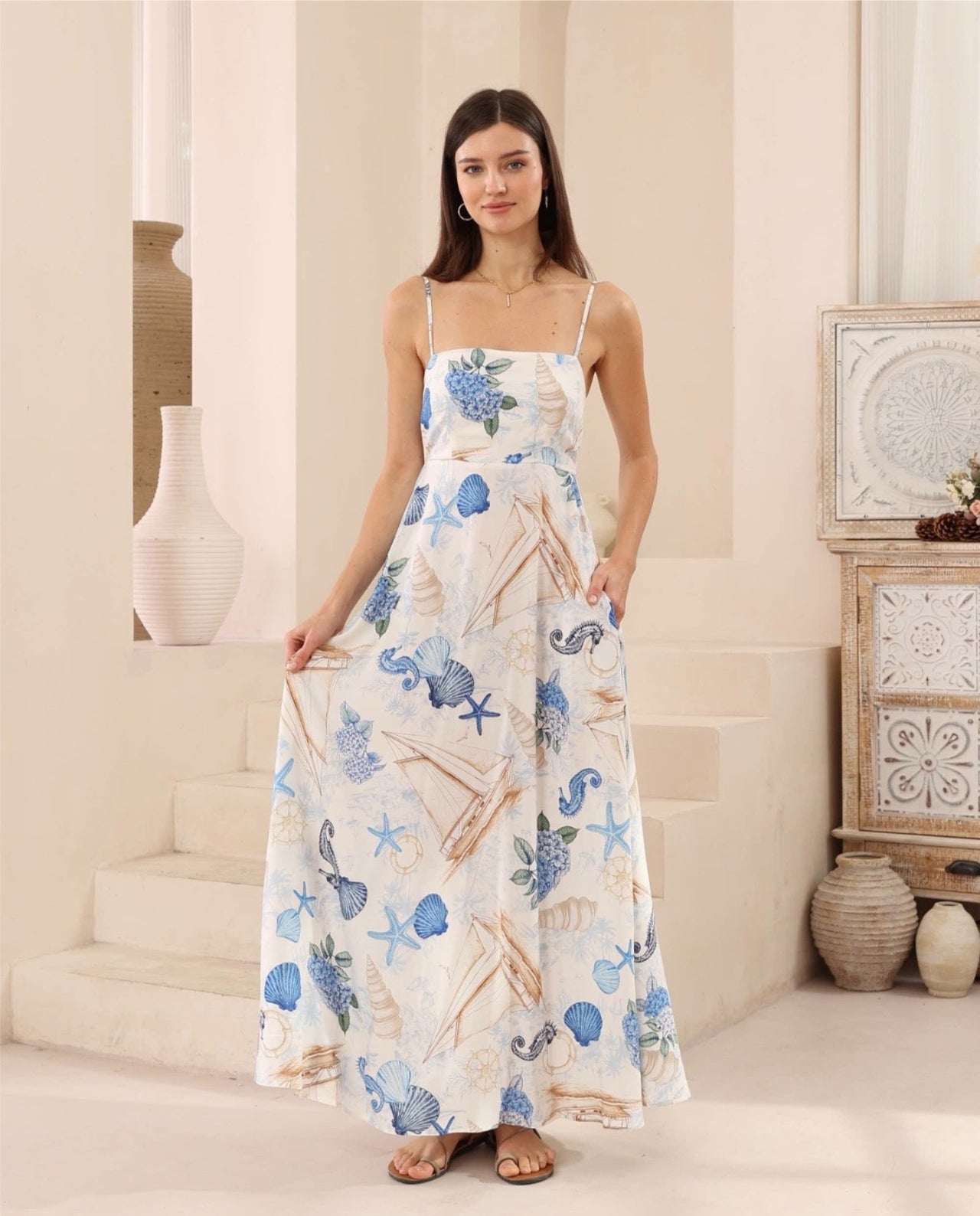 Airlie Maxi Dress - Beach Days