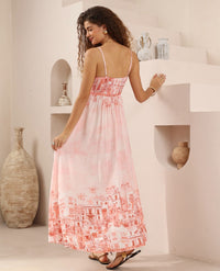 Thumbnail for Airlie Maxi Dress - Desert Pink