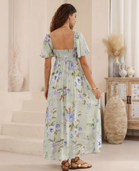 Thumbnail for Miranda Maxi - Green Floral