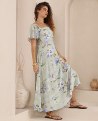 Thumbnail for Miranda Maxi - Green Floral