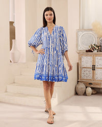 Thumbnail for Gini Mini Dress - Nautica
