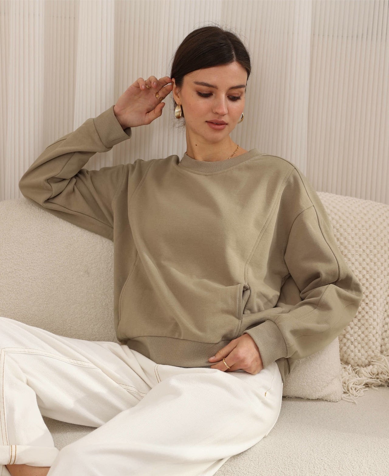 Bronte Jumper - Deep Beige