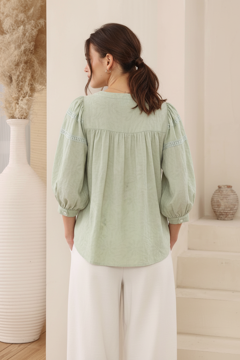 Lotus Top - Sage