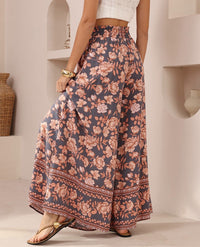 Thumbnail for Eadie Wide Leg Pants - Charcoal