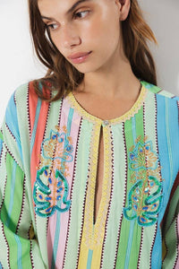 Thumbnail for Sandy Stripe Maxi - Lollipop