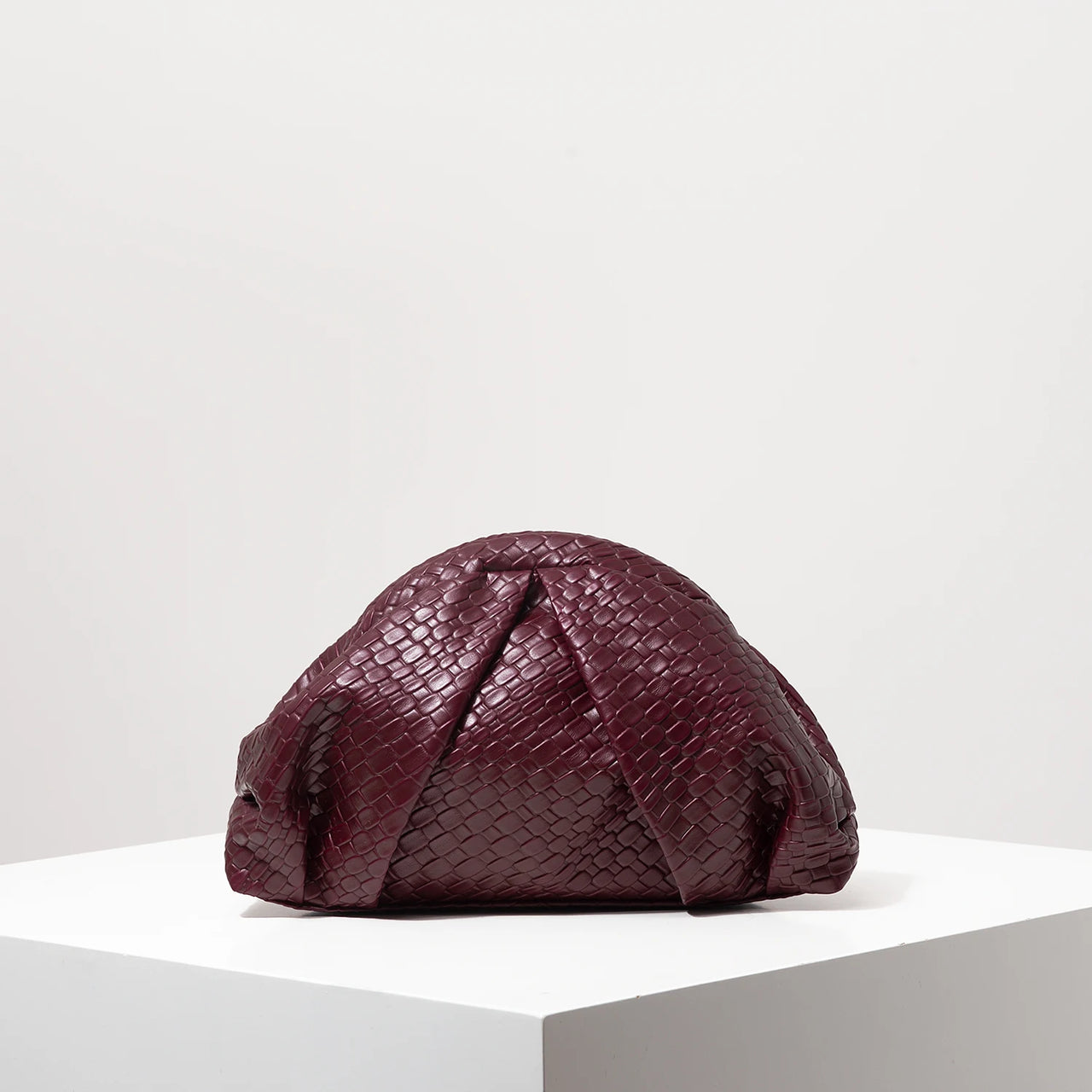 Croc Clutch Bag - Mulberry