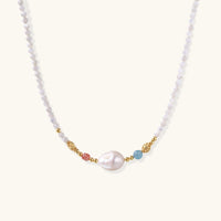 Thumbnail for Pearl Garden Beaded Necklace
