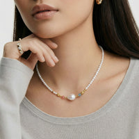 Thumbnail for Pearl Garden Beaded Necklace