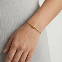 Thumbnail for Twisted Knot Bar Bracelet