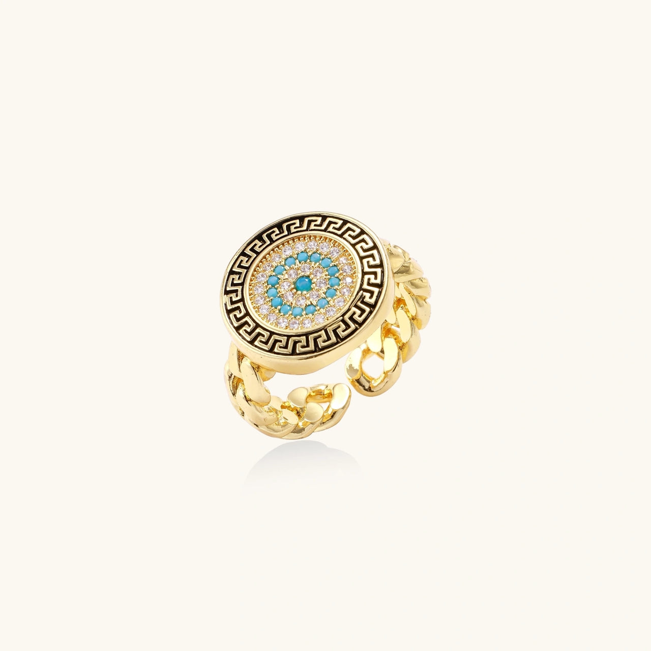 Medusa Guardian Ring - Gold