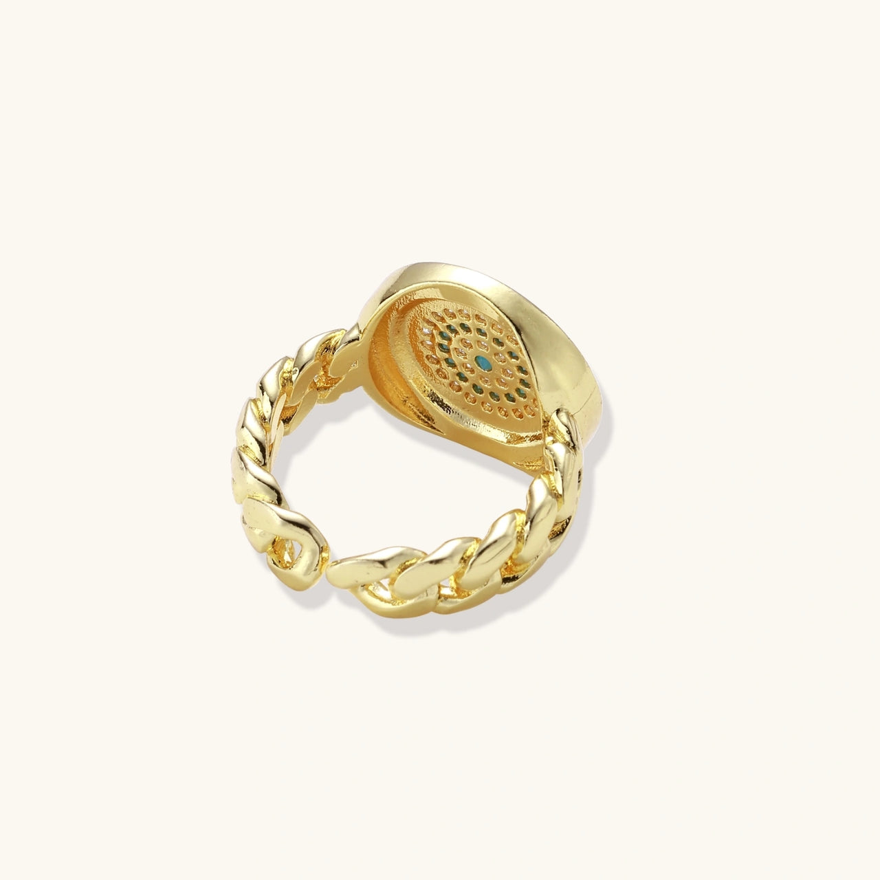 Medusa Guardian Ring - Gold