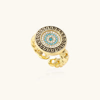 Thumbnail for Medusa Guardian Ring - Gold