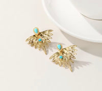 Thumbnail for Angel Wing Earrings - Gold