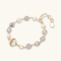 Thumbnail for Baroque Pearl Crystal Bracelet