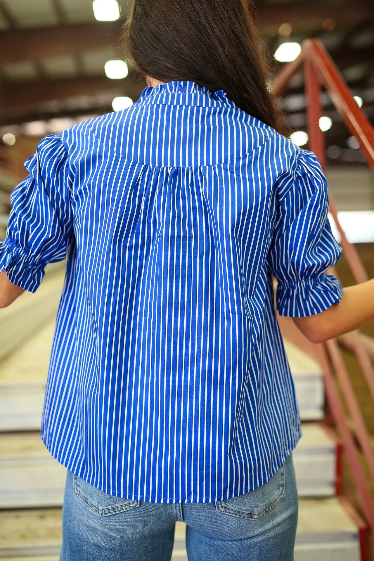 Billie Blouse - Blue