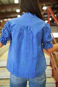 Thumbnail for Billie Blouse - Blue