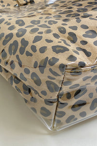 Thumbnail for Brown Leopard PU Leather Water Proof Tote Bag