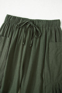 Thumbnail for Brandy Barrel Leg Pant - Forest