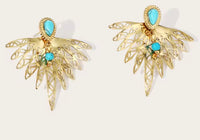 Thumbnail for Angel Wing Earrings - Gold