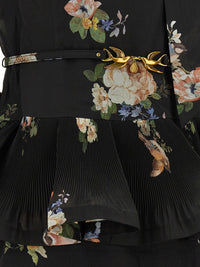 Thumbnail for Zimmermann Pleated Sleeved Dress
