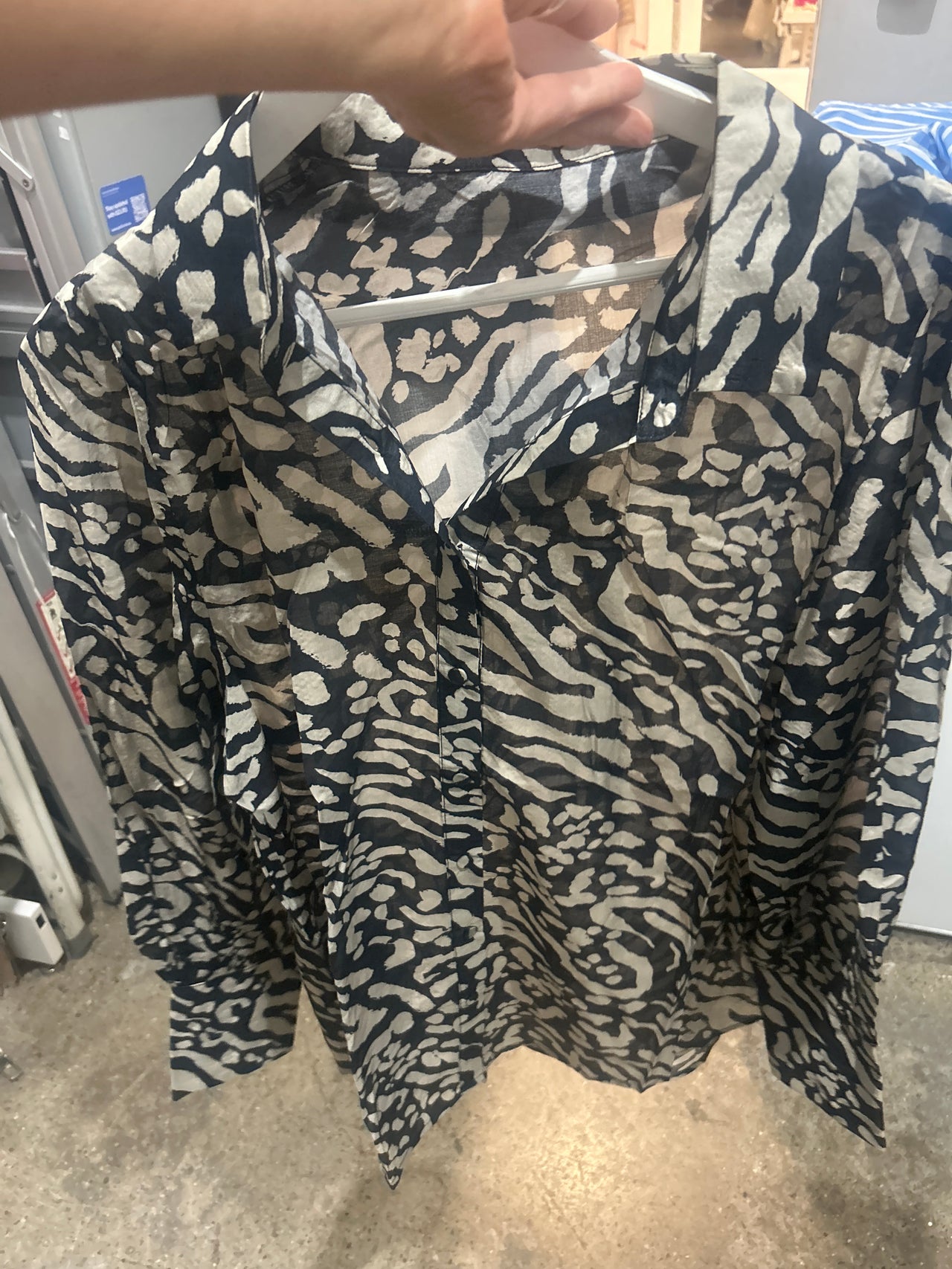 Zina  Shirt - Animal Print