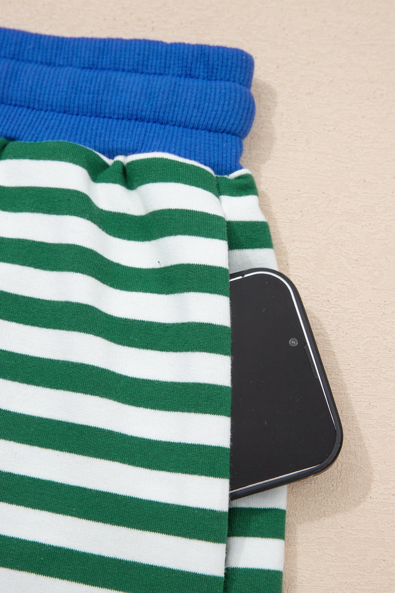 Posy Stripe Set - Green