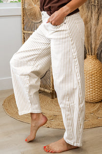 Thumbnail for Violet Stripe Jean - Mustard