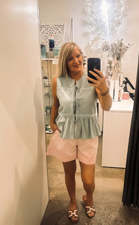 Thumbnail for Capri Shorts - Pink