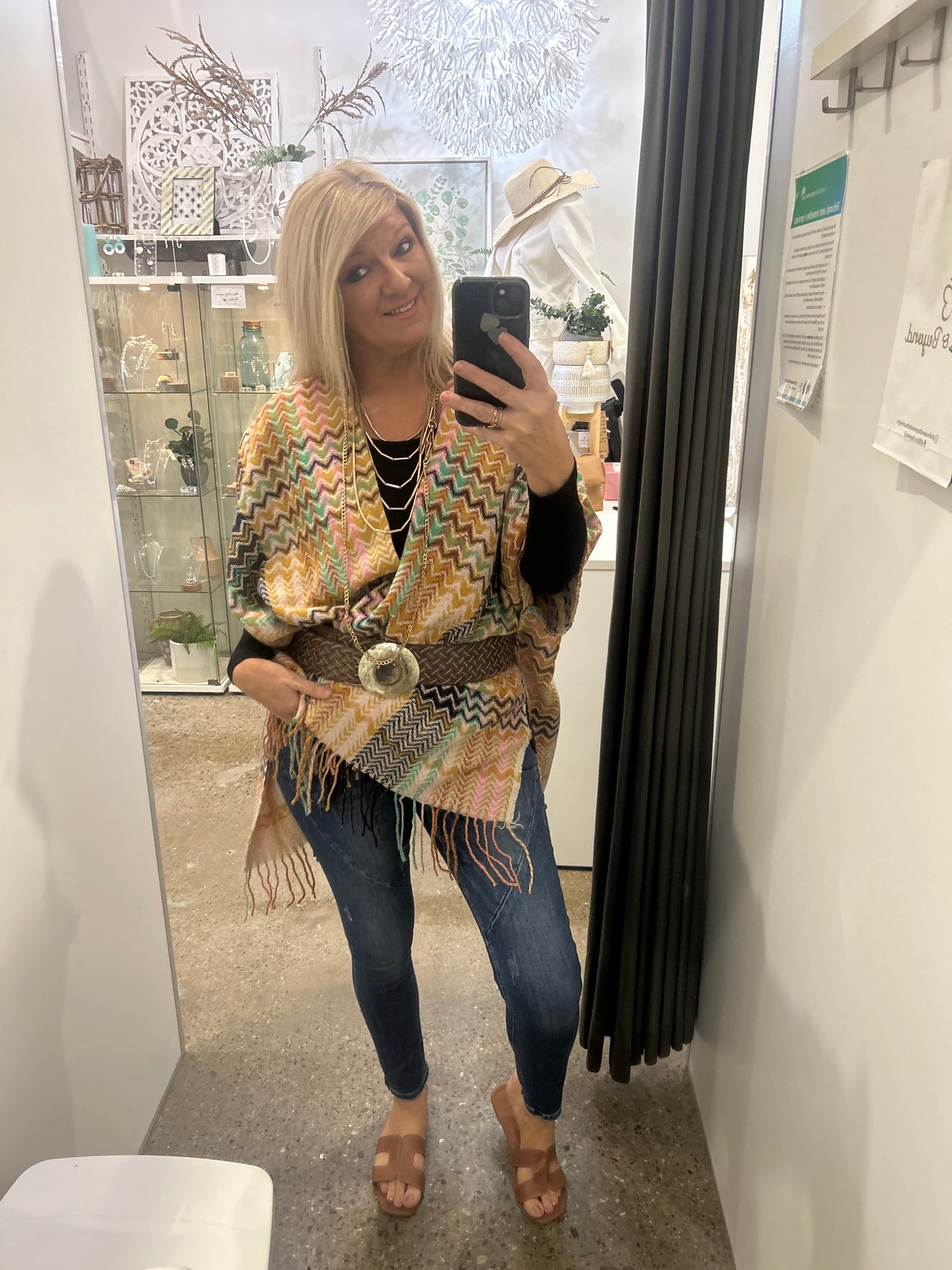 Bindi  Poncho -multi