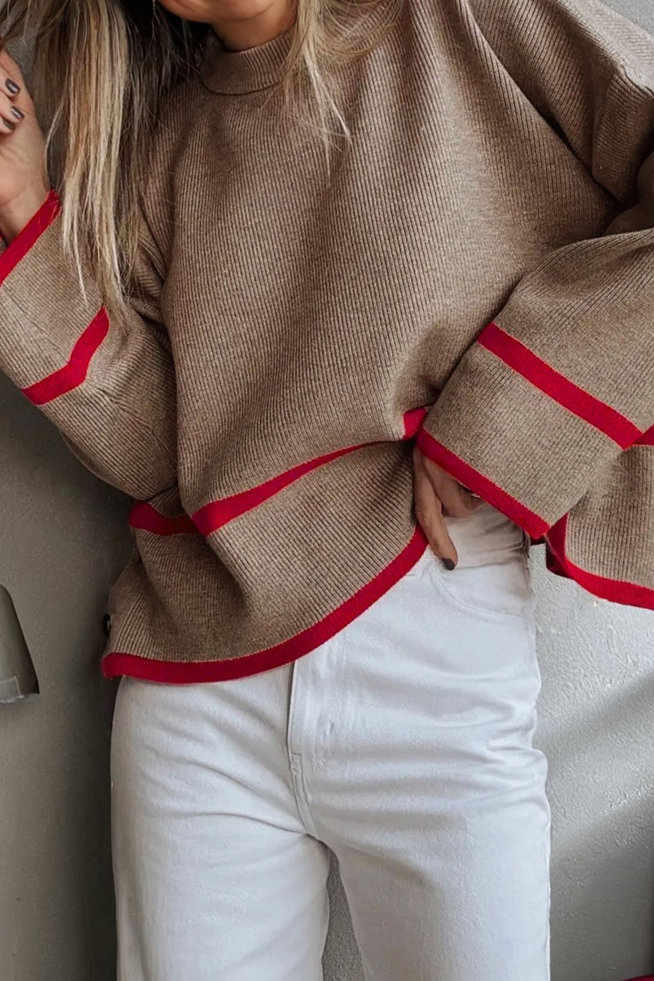 Sienna Knit - Taupe