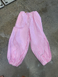 Thumbnail for Beau Balloon Pants - Pink Gingham
