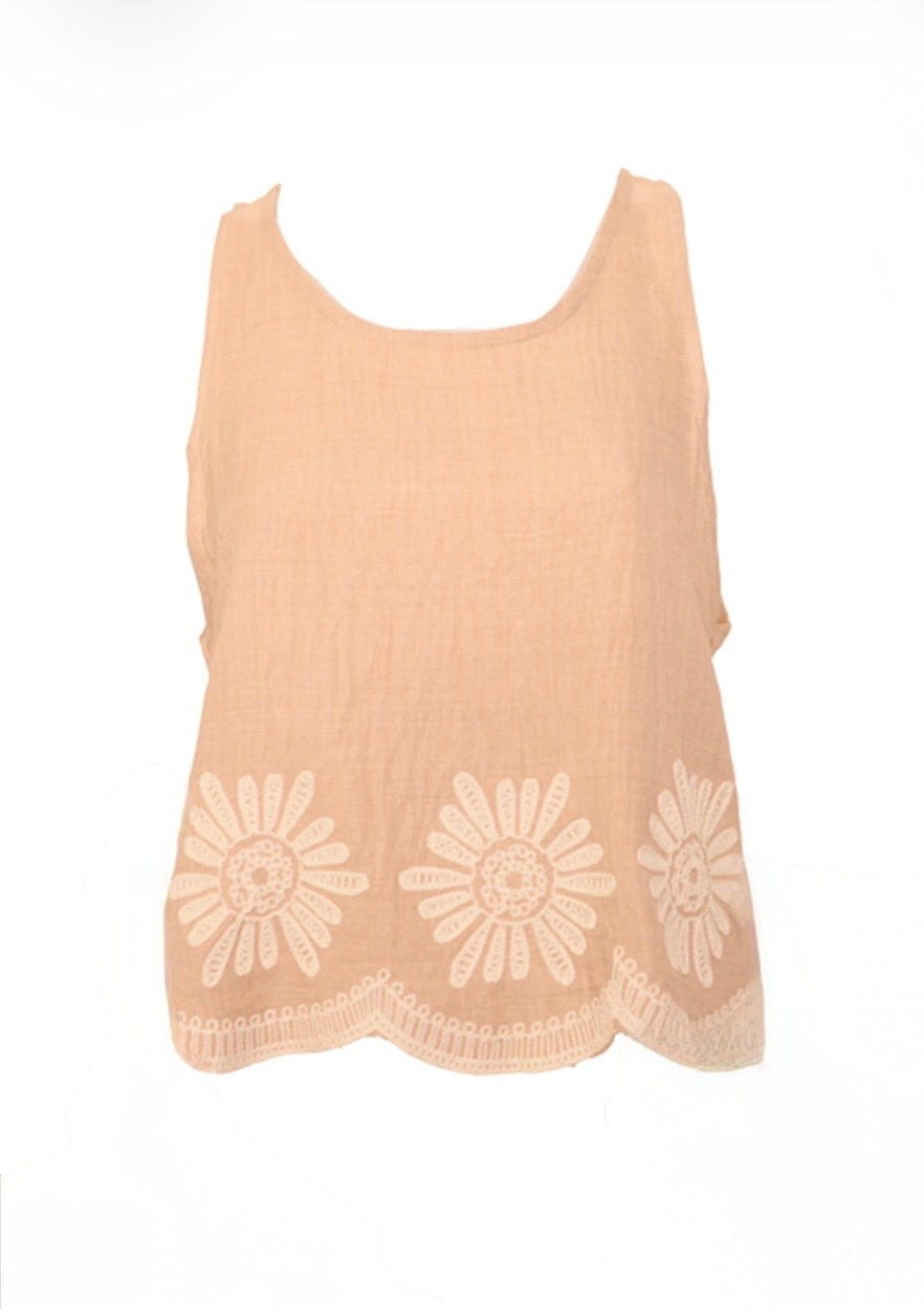 Bonnabelle Top - Nude