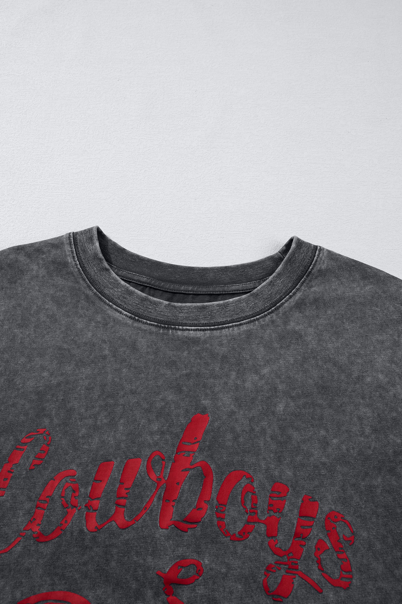 Stella Stone Wash Tank - Charcoal