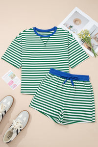 Thumbnail for Posy Stripe Set - Green
