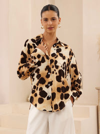 Thumbnail for Cassie Shirt - Leopard