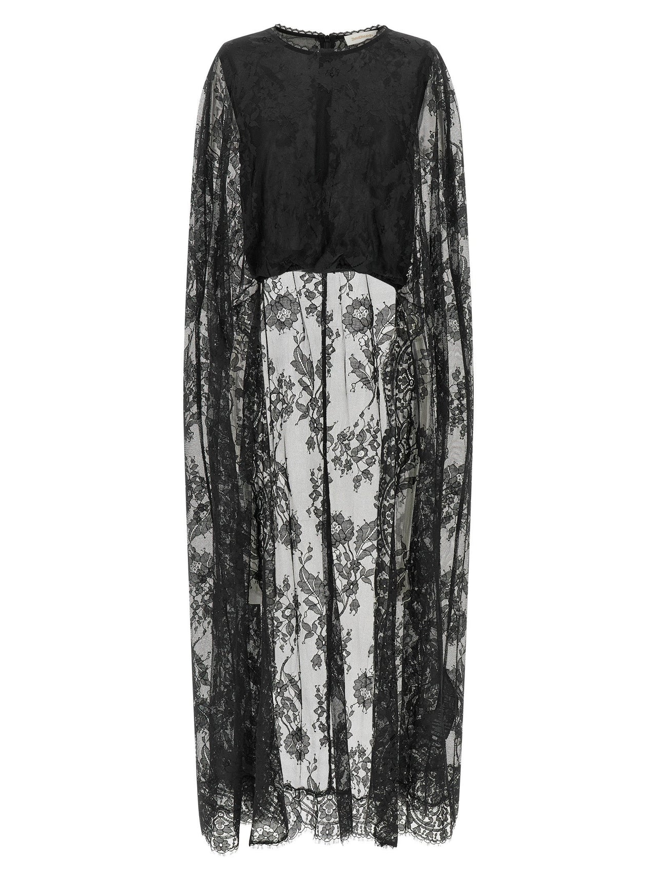 Zimmermann Valiant Lace Caped Top Top