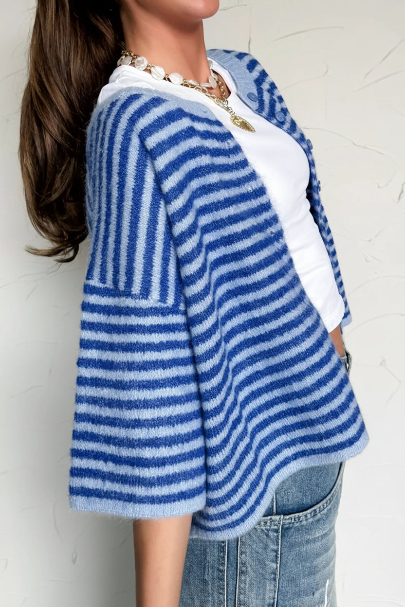 Cleo Cardigan - Blue