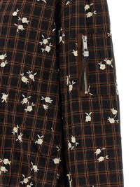 Thumbnail for Ganni Check Flower Bomber Jacket