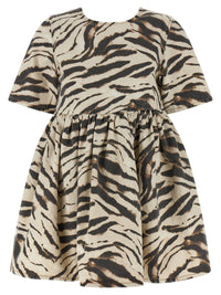 Thumbnail for Ganni Zebra Denim Dress