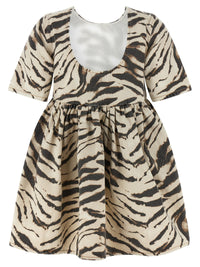 Thumbnail for Ganni Zebra Denim Dress